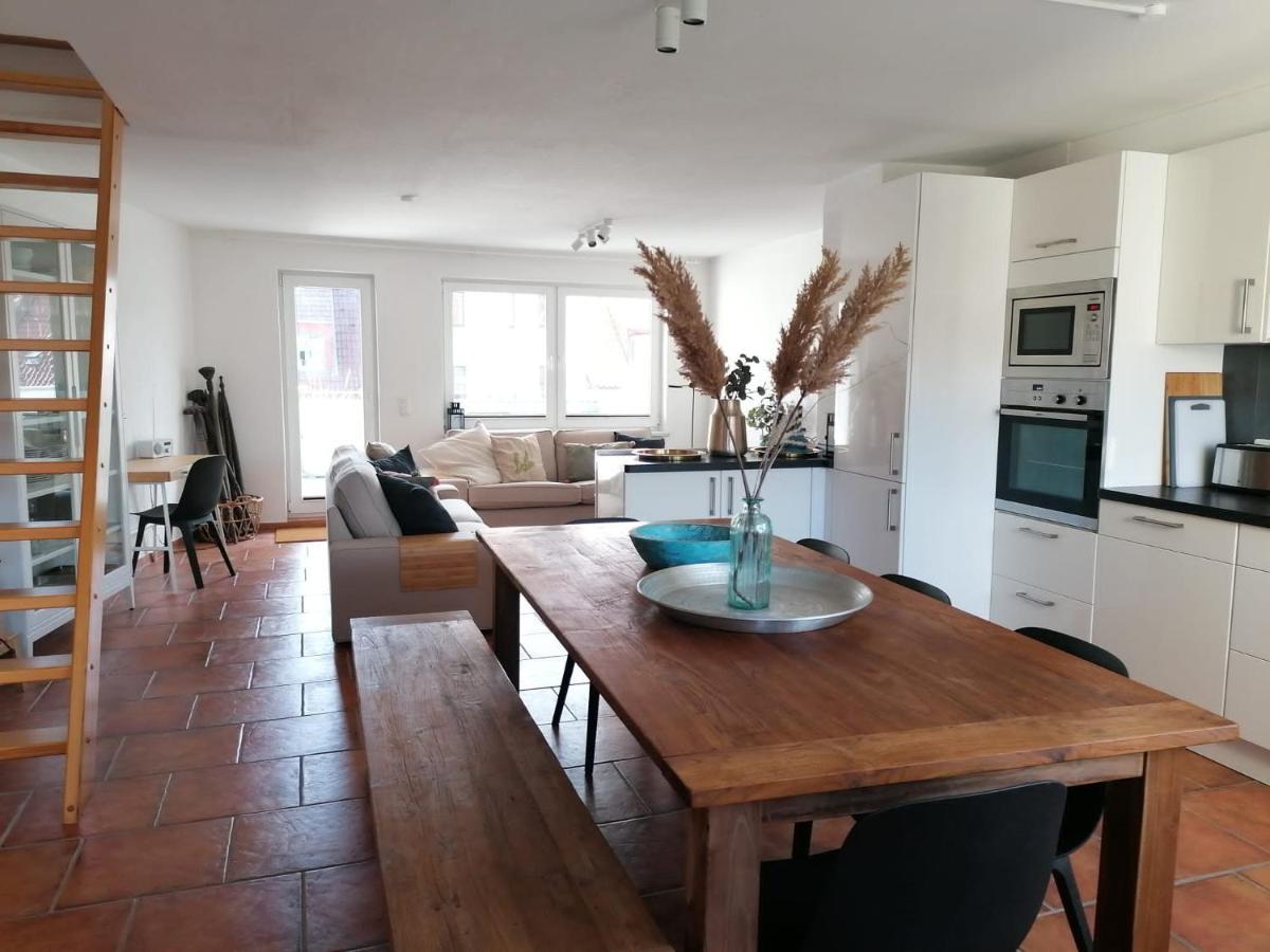 Townhouse Altstadt Wismar Upper Apartment Mit Zwei Terrassen Εξωτερικό φωτογραφία